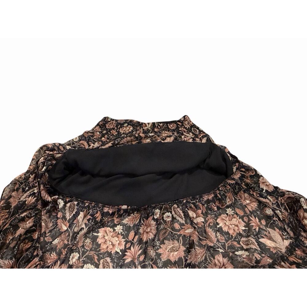 NWT Madewell Ruffle Tiered Pull-On Midi Skirt Women’s Small Floral Spring - Picture 9 of 12